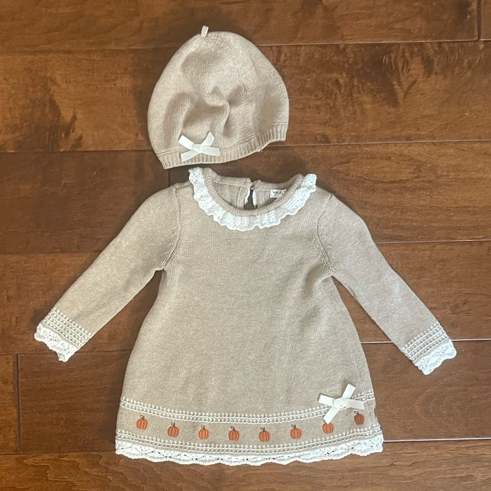 Dress & Bonnet